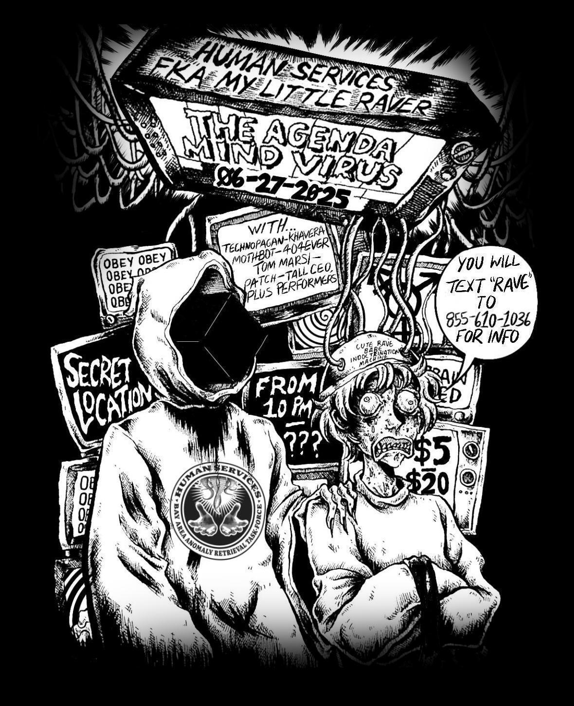 AgendaMindVirus Flyer