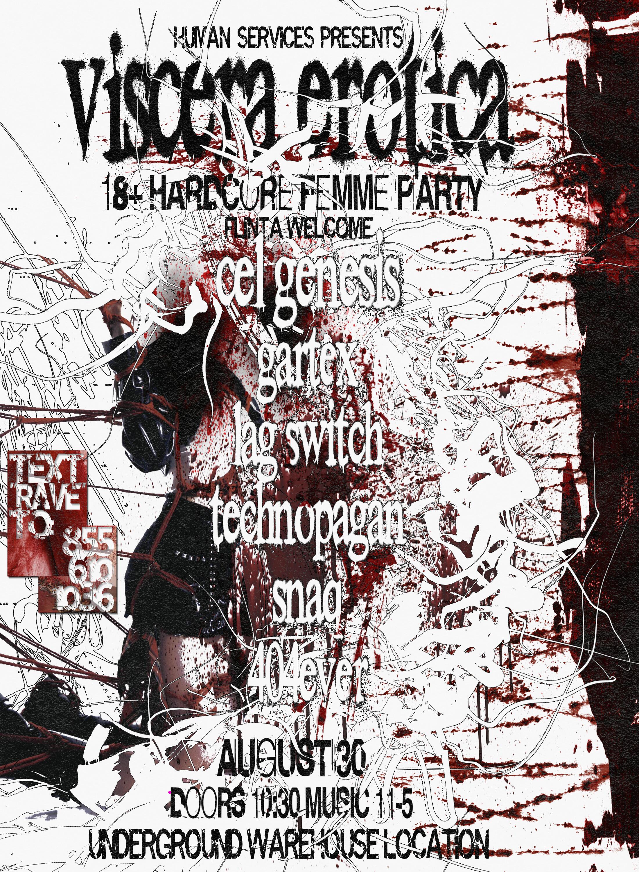 Viscera Erotica flyer